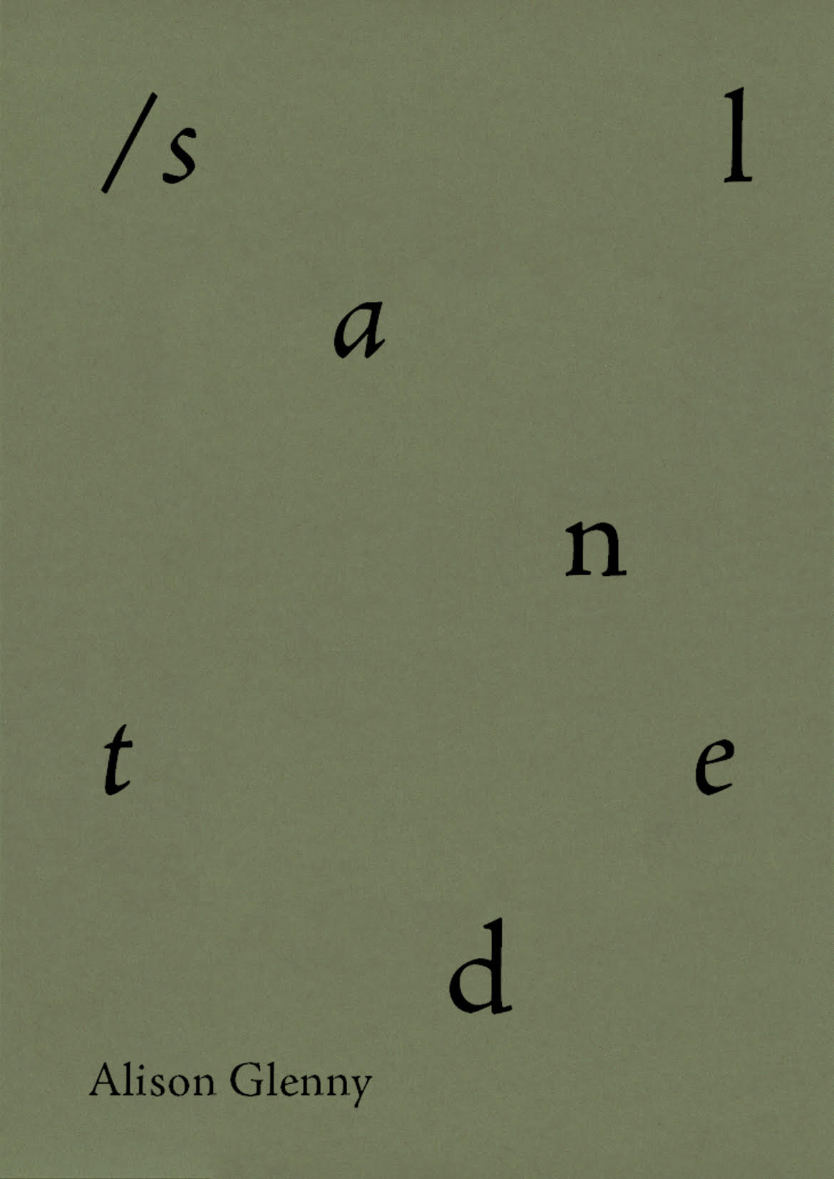 Poetry review: /slanted